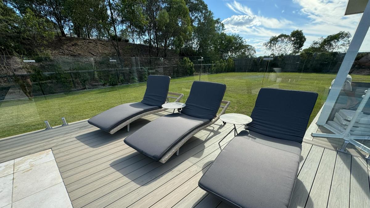 Suburban Poolside Caravan Retreat