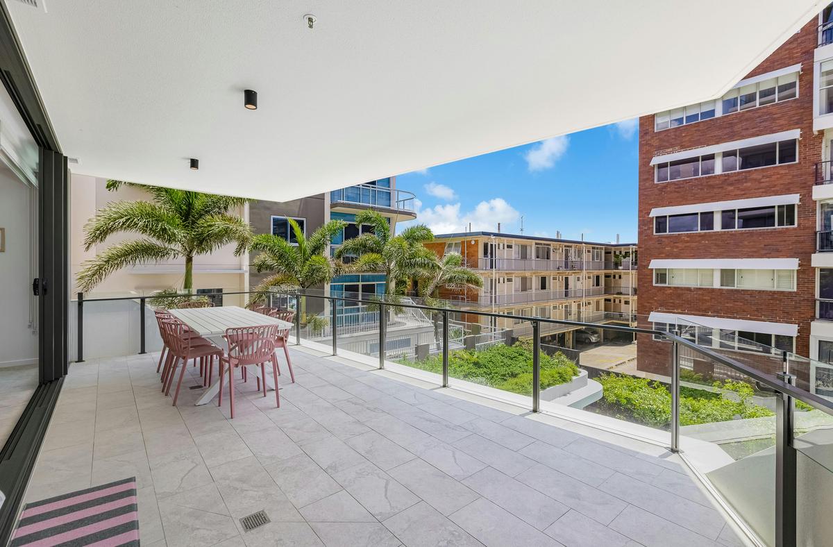balcony area