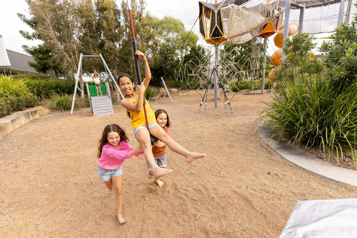 Splash 'n' Play Adventure Park flying fox