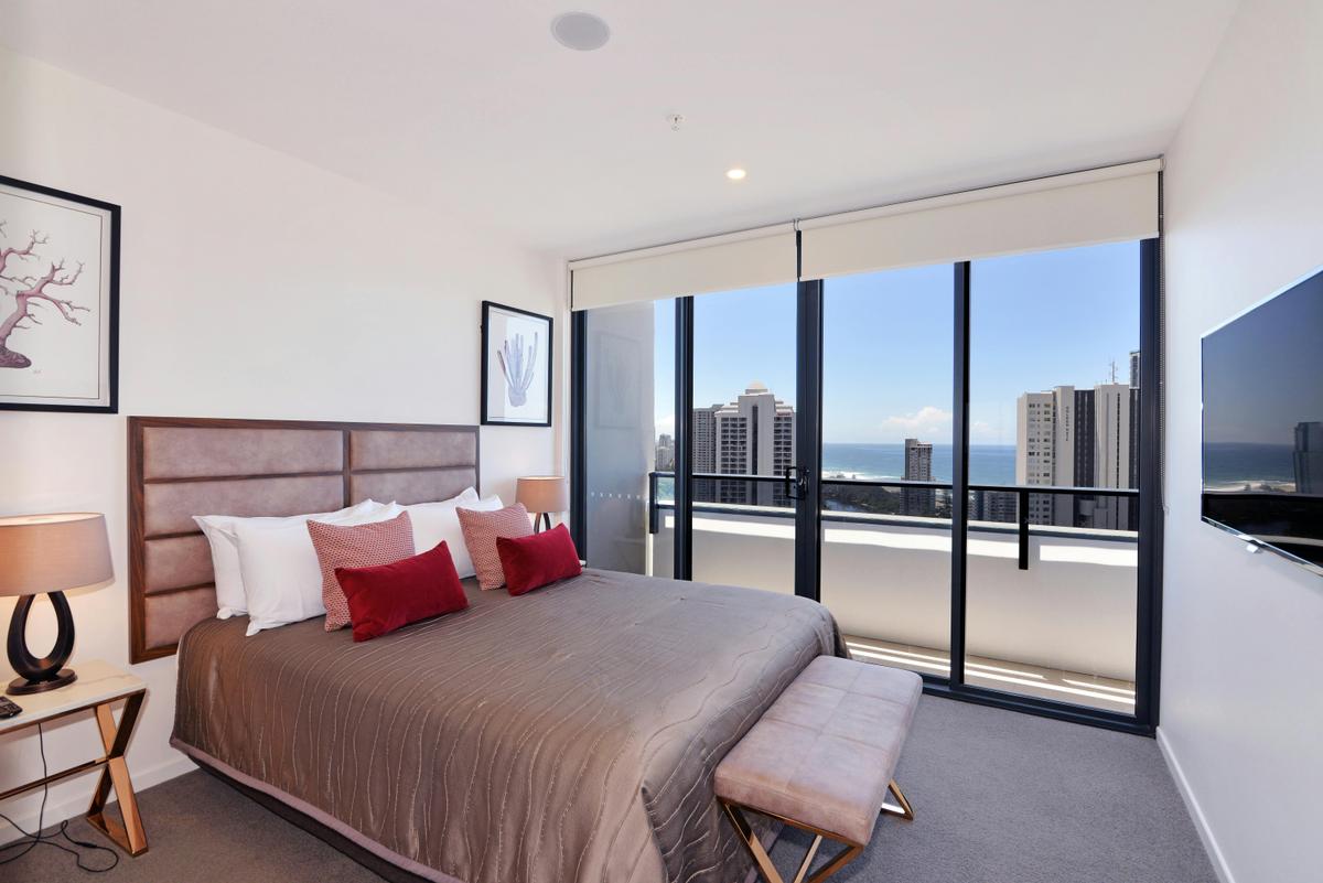 2 Bedroom Ocean View Apartment - Bedroom