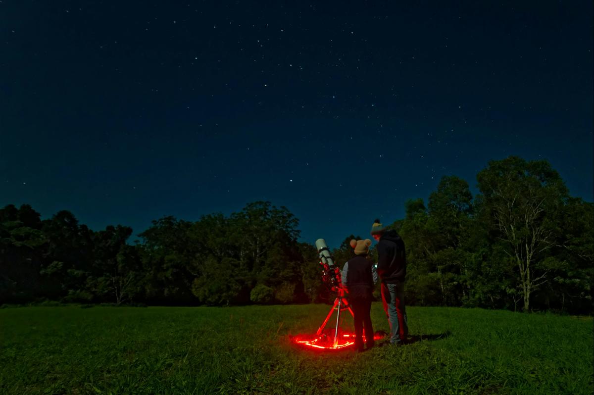 Stargazing within the Sunshine Coast International Dark Sky Reserve