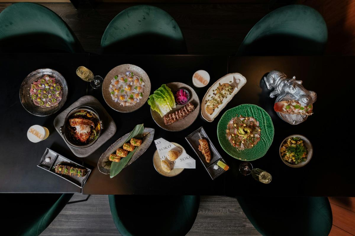 Soko A La Carte Menu