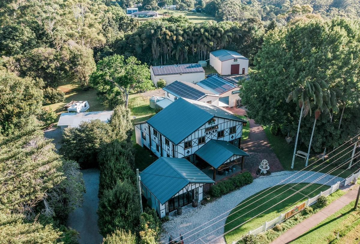 Aerial view Distillery