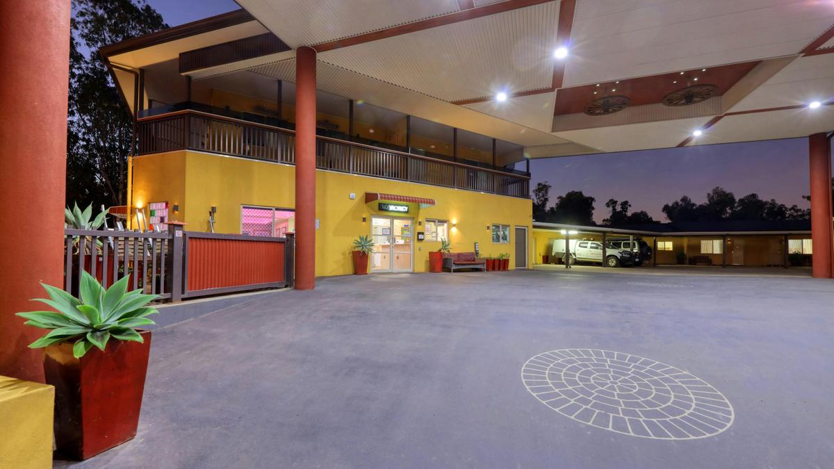 motel entrance