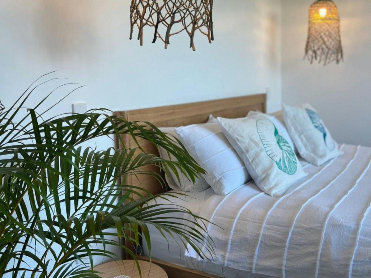 Accomodation is furnished with decor from local artists