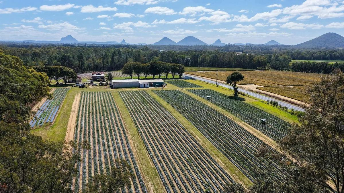 Sweet Acres drone landscape