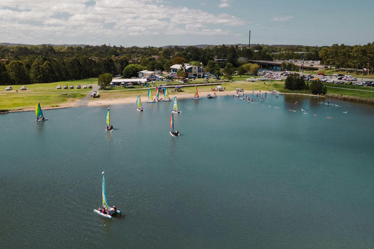 Ariel Lake View