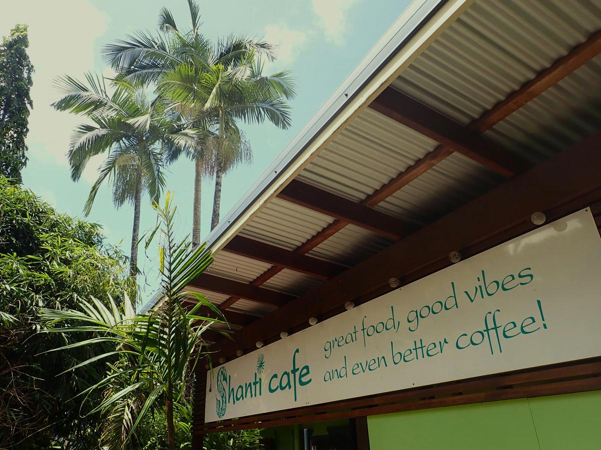 Welcome to Shanti Cafe, Mission Beach