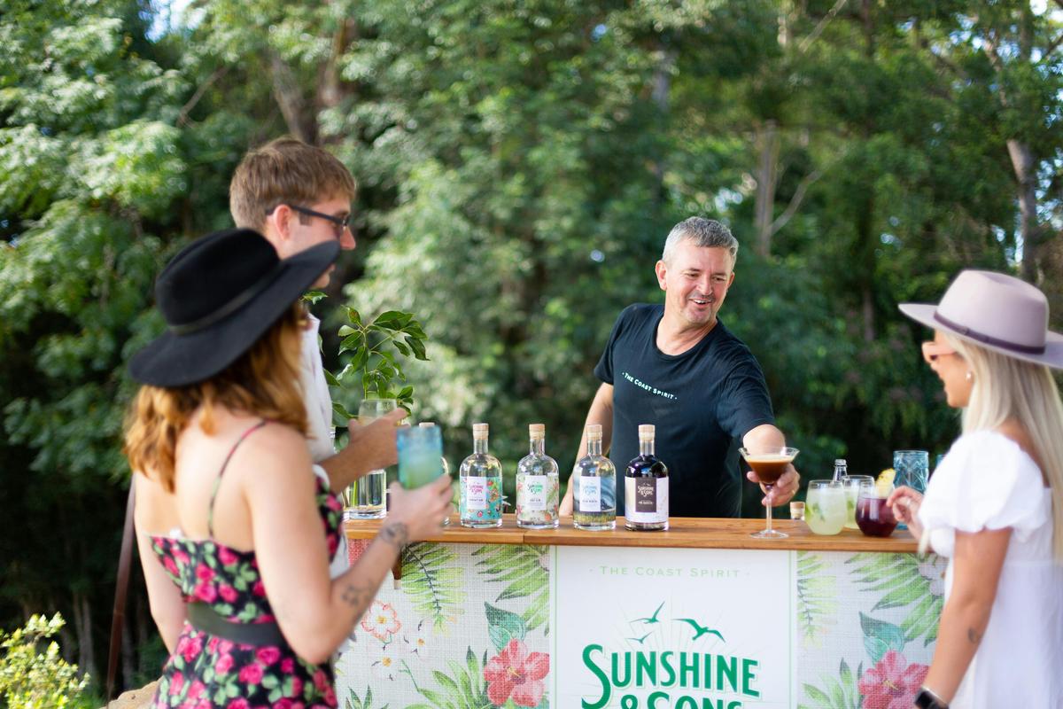 Our Distillery Door and cocktail terrace