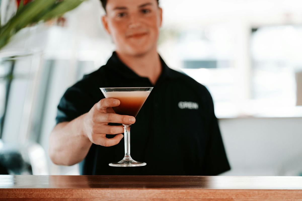 Espresso Martini Cocktails on The Boat Mooloolaba