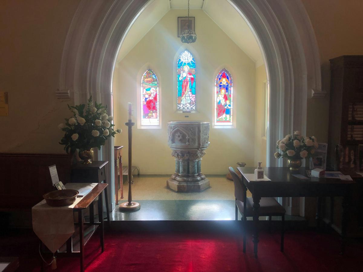 BaptisBaptistry at St James' Anglican Church, Toowoomba