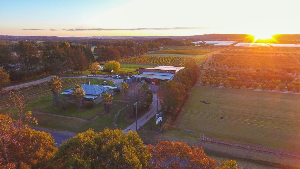 Aerial shot Summit Estate