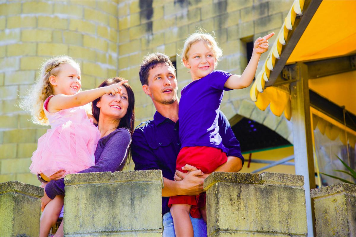 Family fun at Sunshine Castle