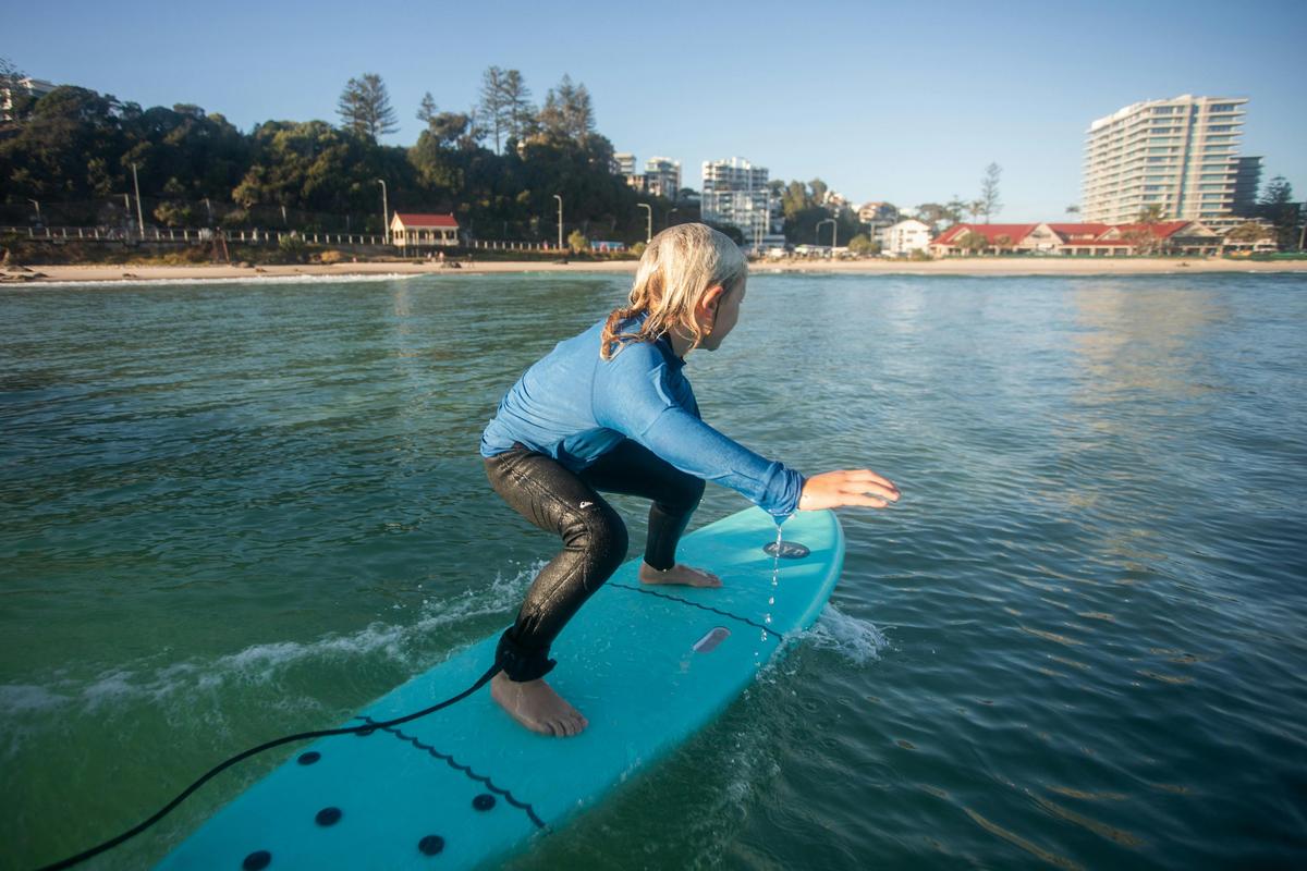 Kiddos love surfing!