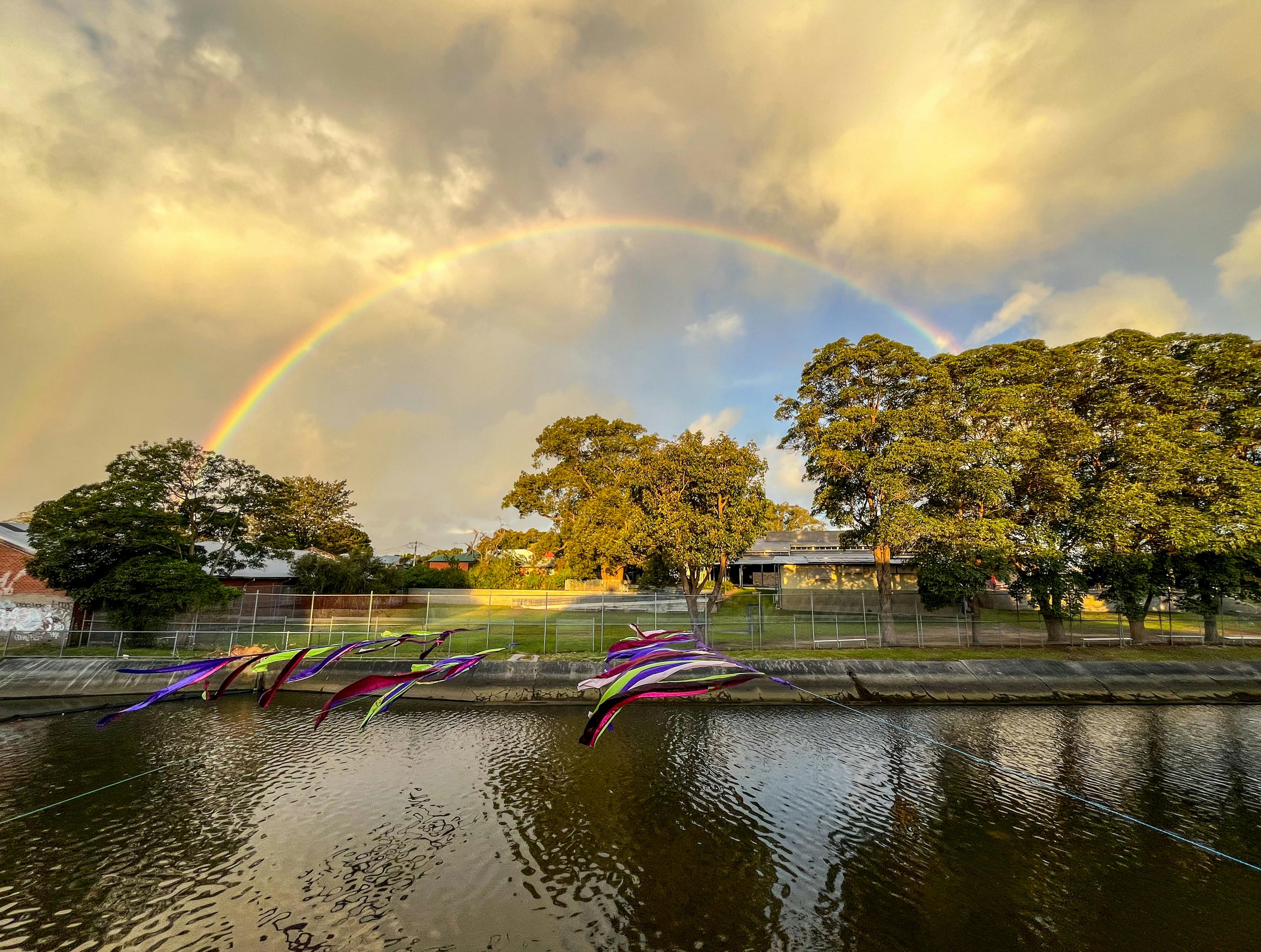 Jen Denzin Installation view of Styx Creek