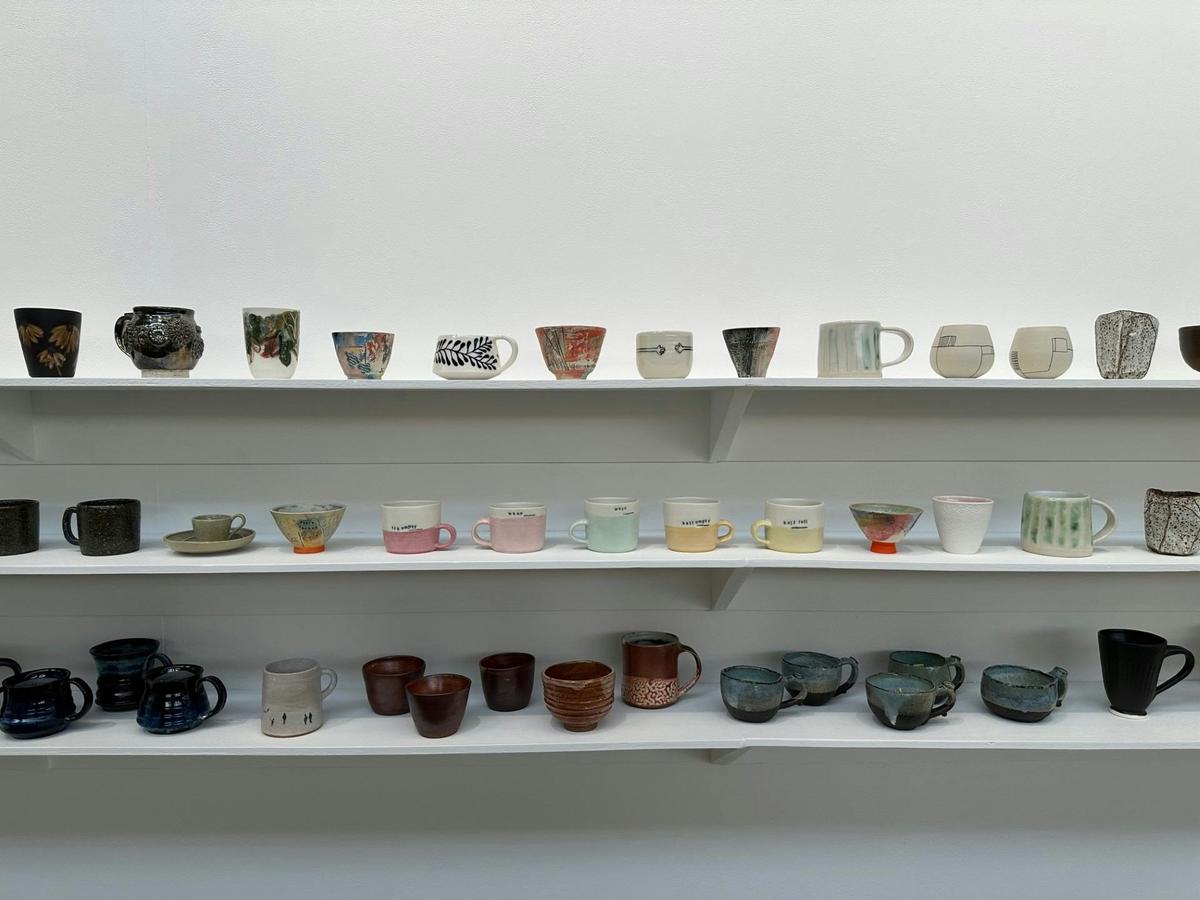 Handle This ceramic cups at NEWCASTLE ART SPACE