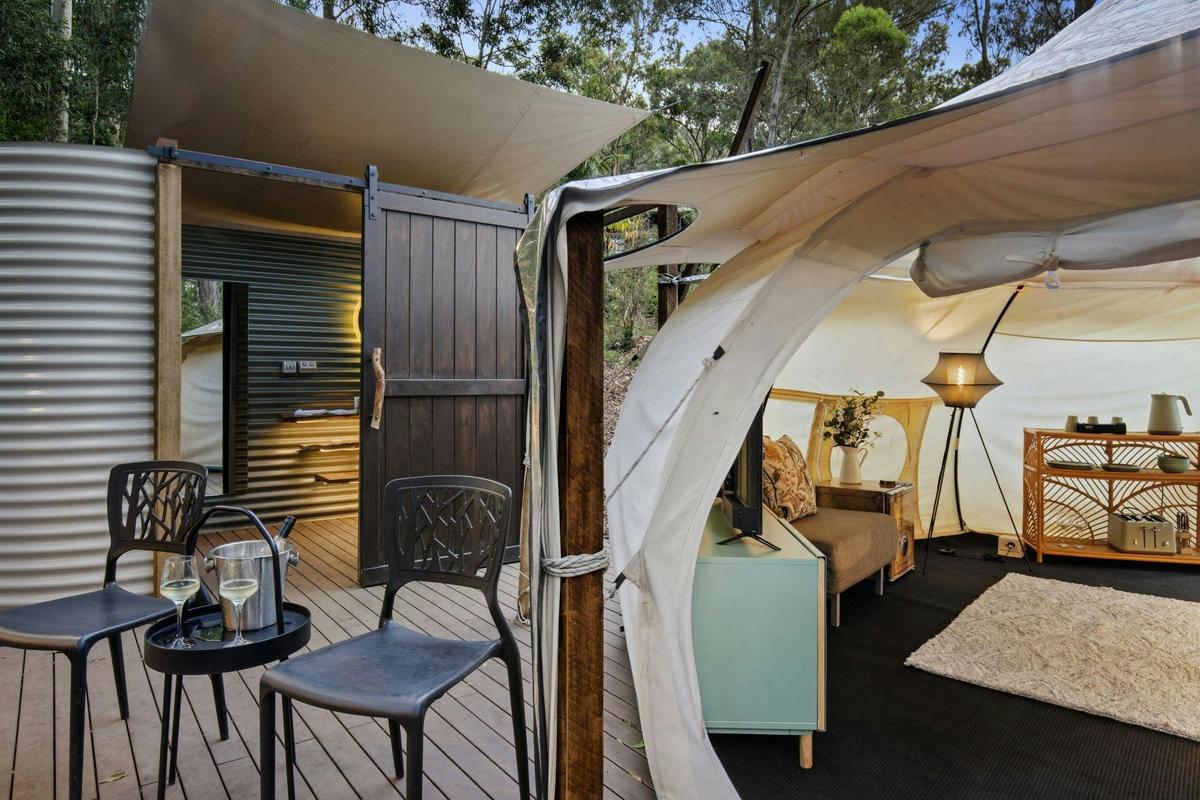 Woodlands Glamping Luxe Tent
