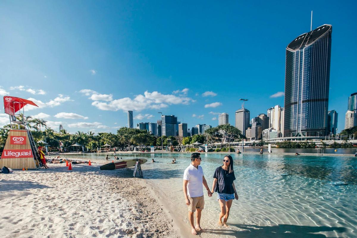 Streets Beach, South Bank