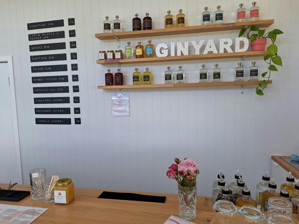Ginyard Cellar Door - Inside