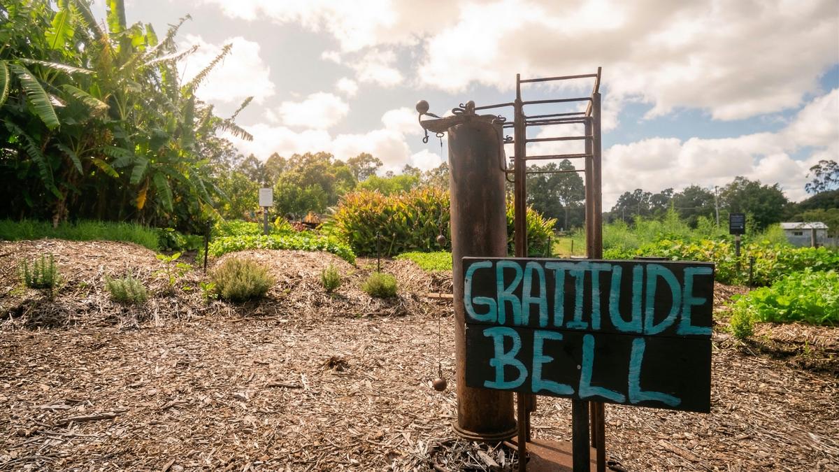 Garden Gratitude Bell