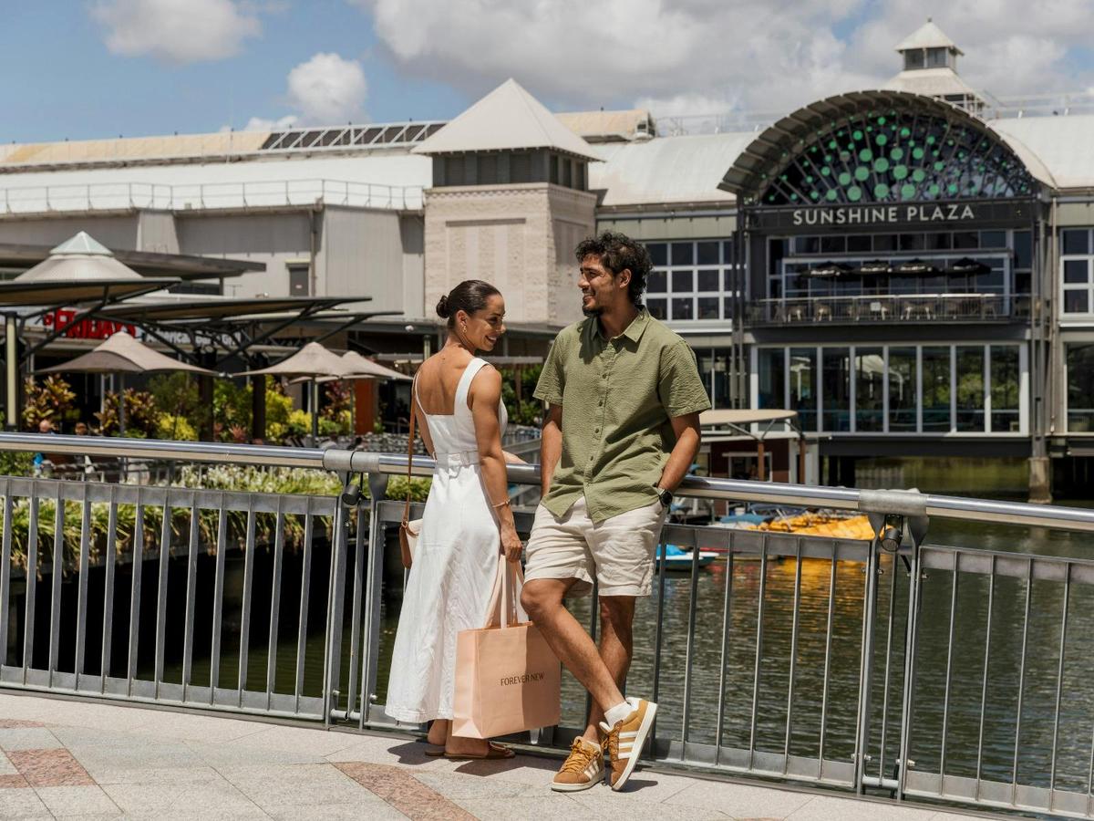 Take a break along the Riverwalk