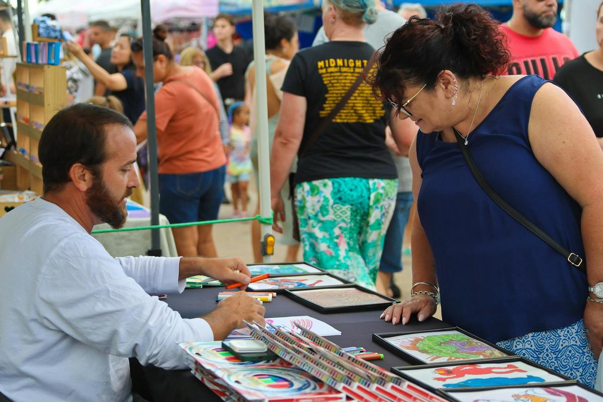 Stallholder at Surfer's Paradise Markets