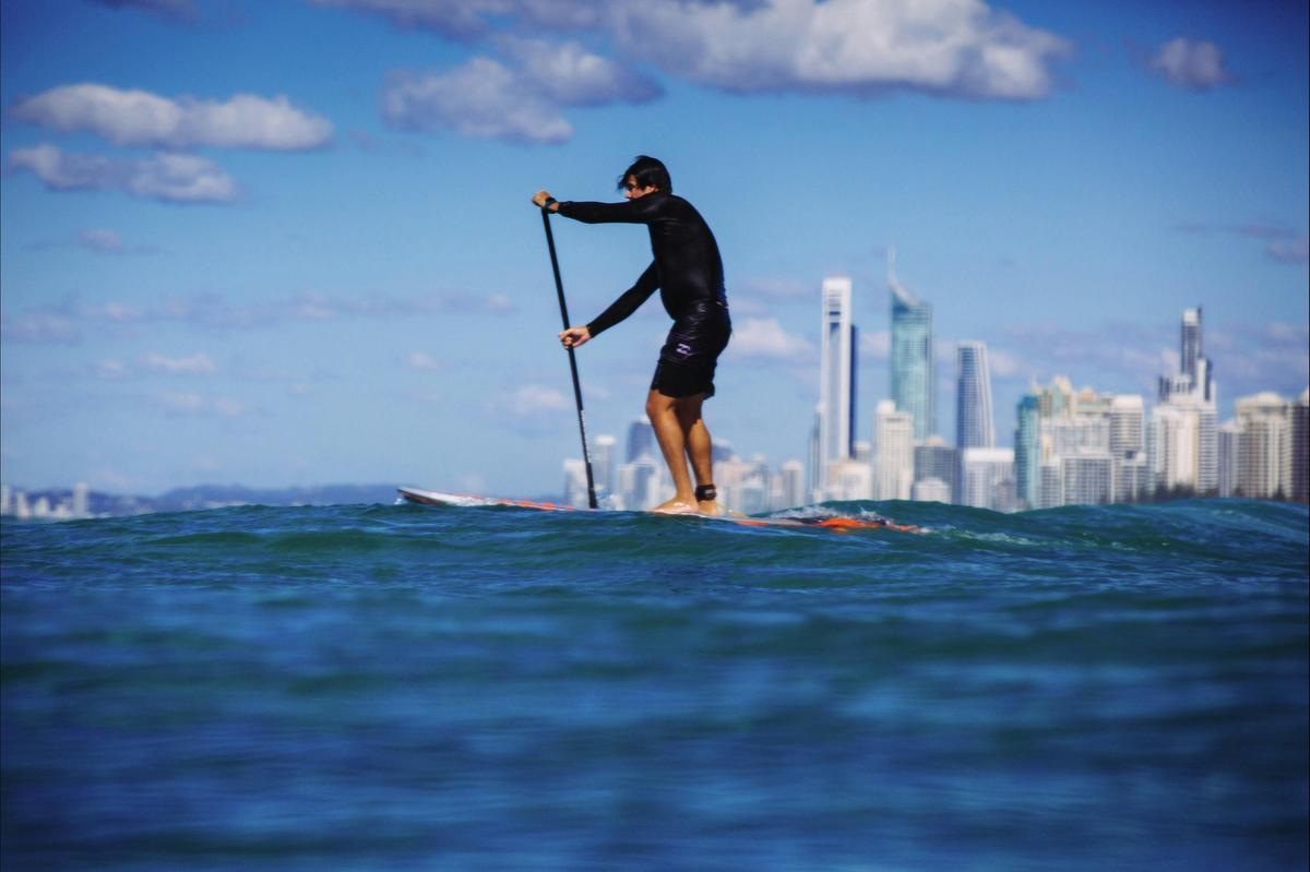 Stand-up Paddle Boarding at The Spit