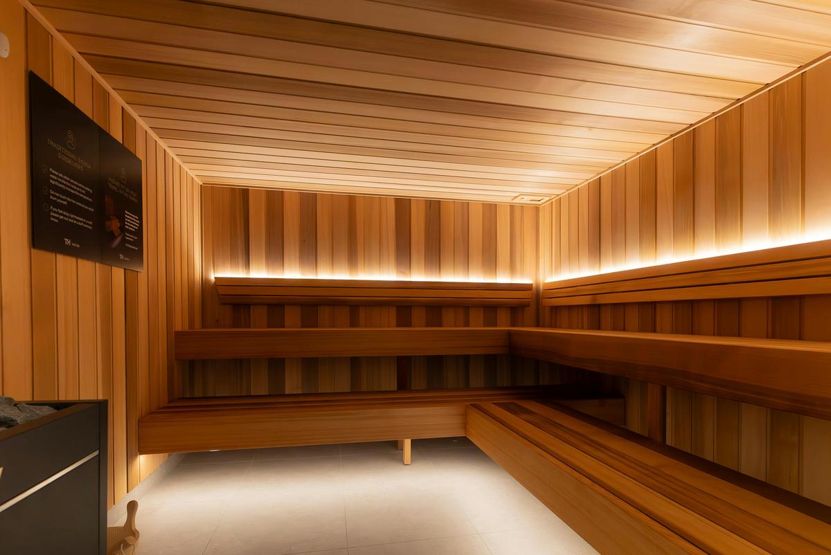 Relax in one of our Traditional saunas