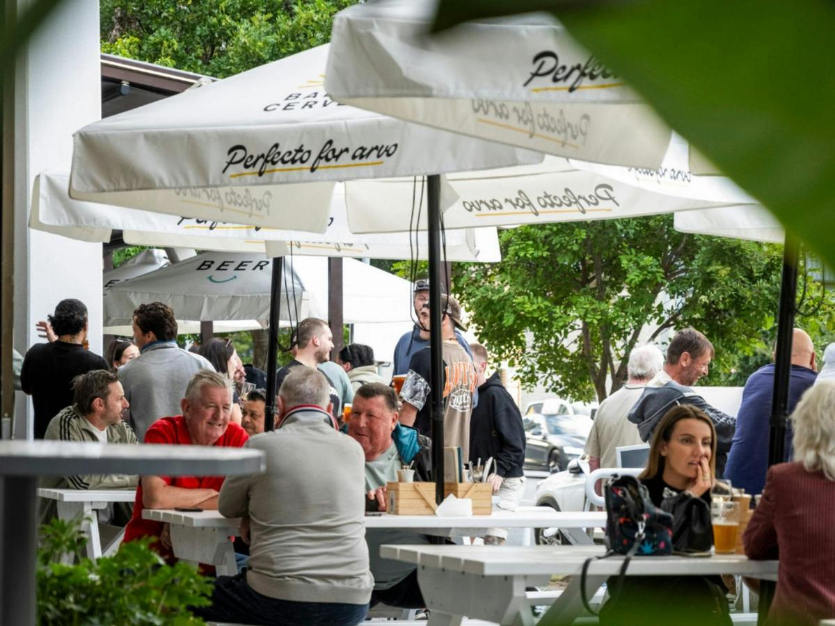 Bustling Outside Dining