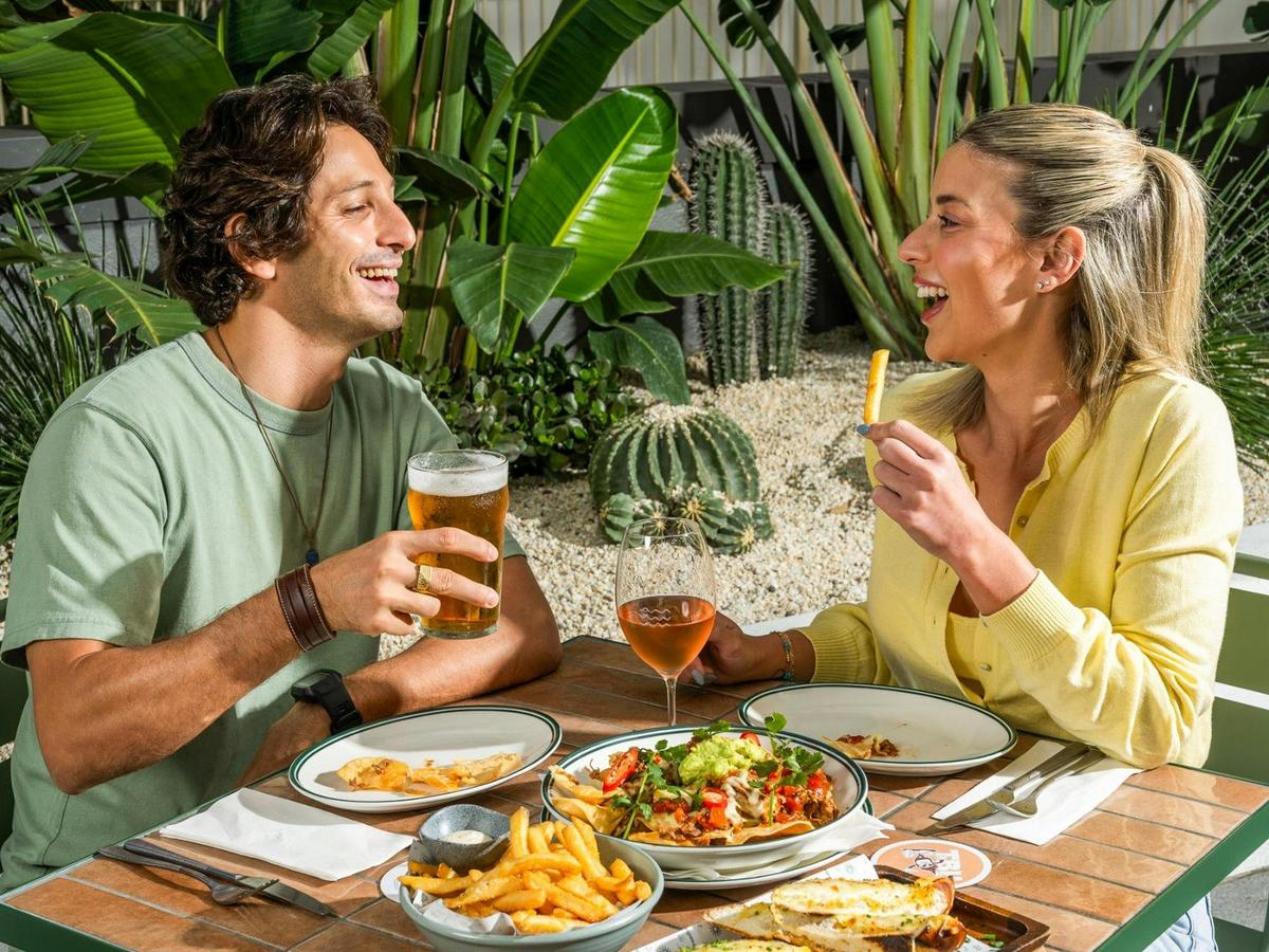 Catch up over great food and cold drinks