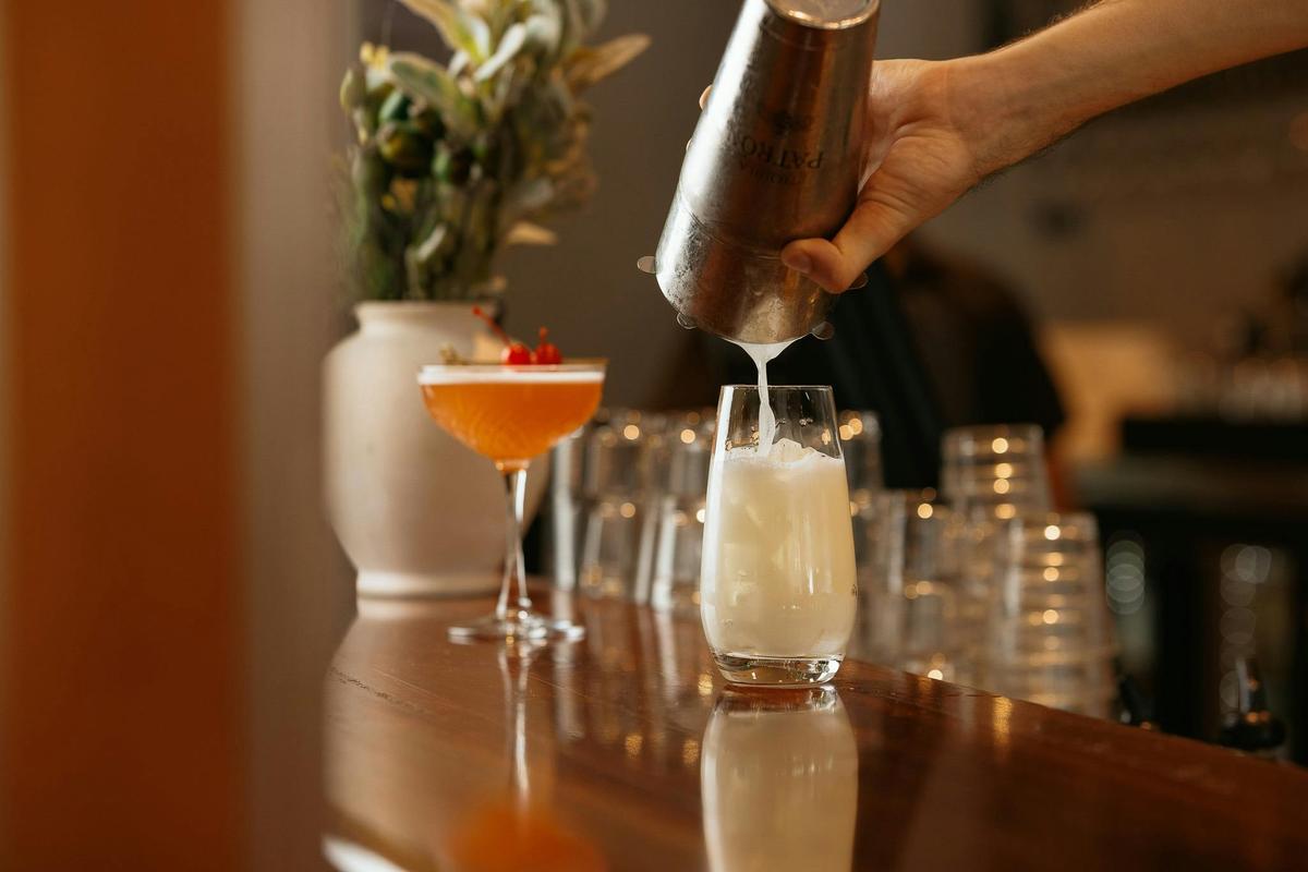 Cocktails at The Backyard Restaurant & Bar
