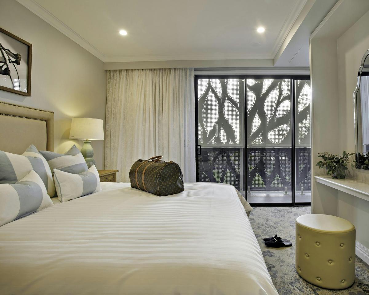 Beautifully Appointed Master Bedroom in our Two Bedroom Executive Apartments
