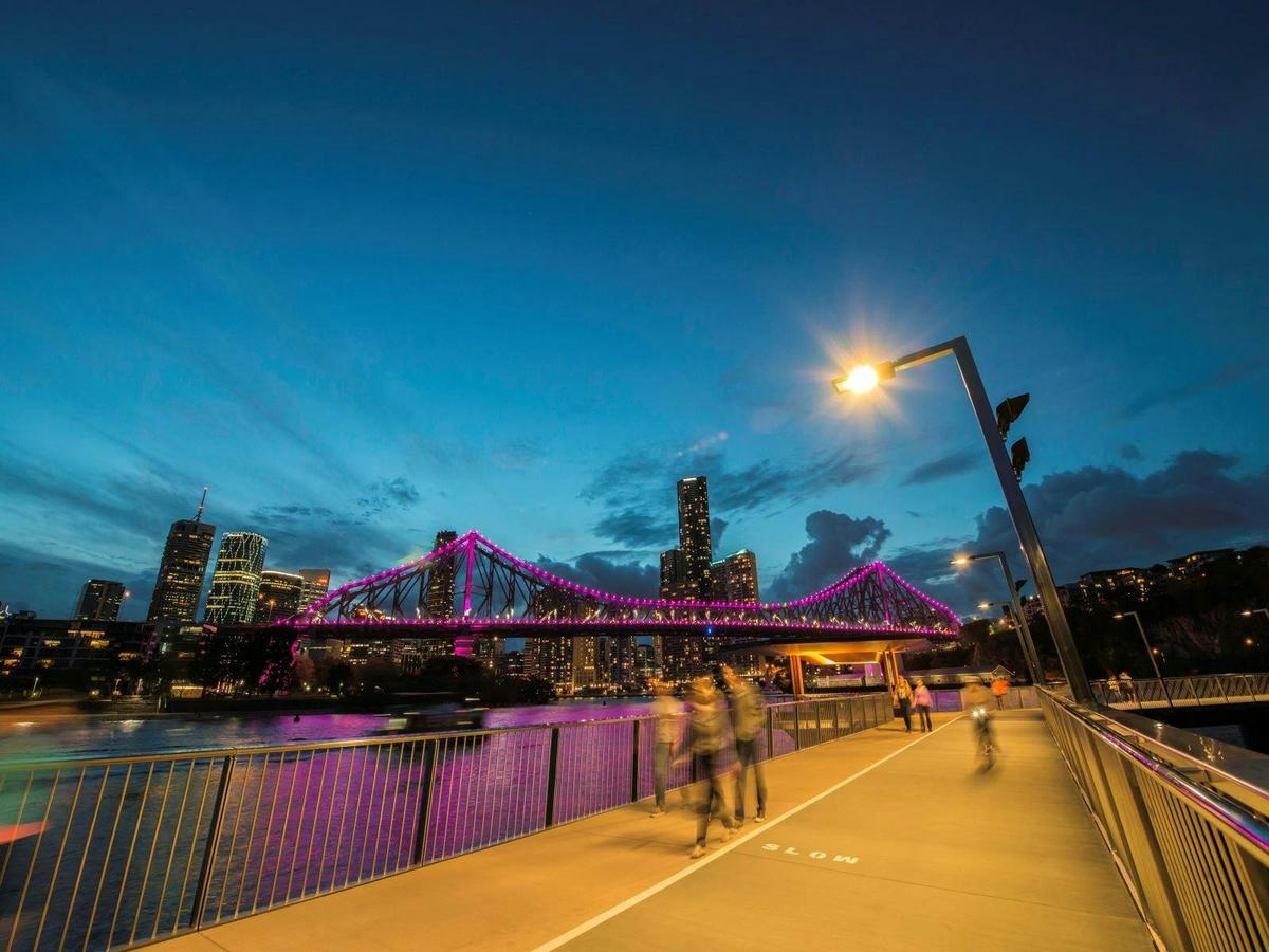 Riverwalk by Night