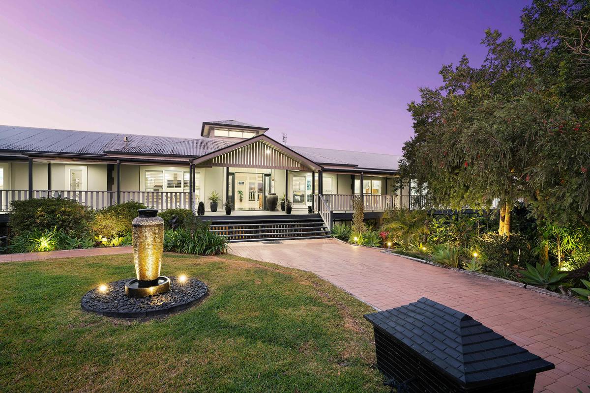 Front of the Homestead
