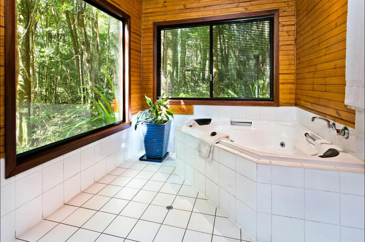 Rainforest Spa and Stream Chalet