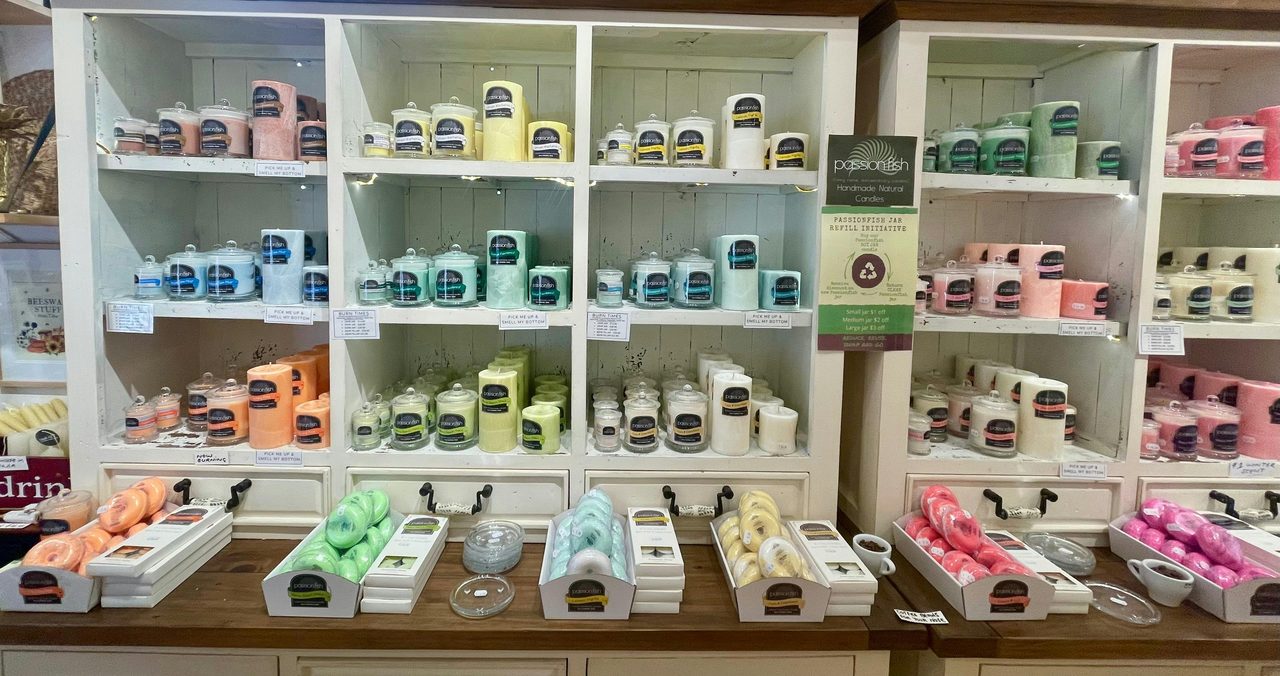 Signature range of handmade candles