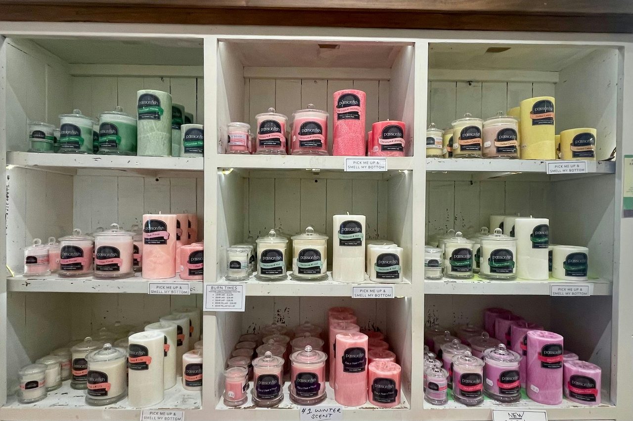 Signature range of handmade candles