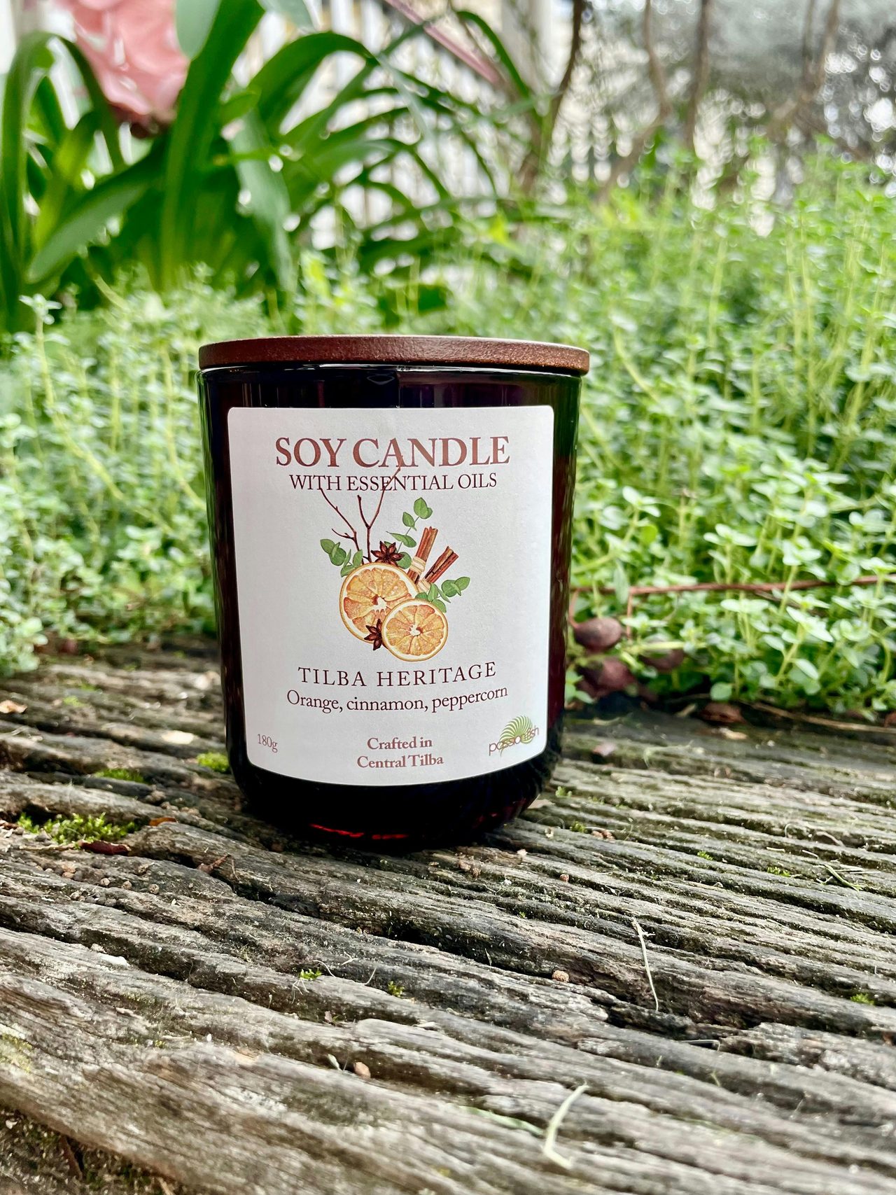 Tilba Heritage Soy candle
