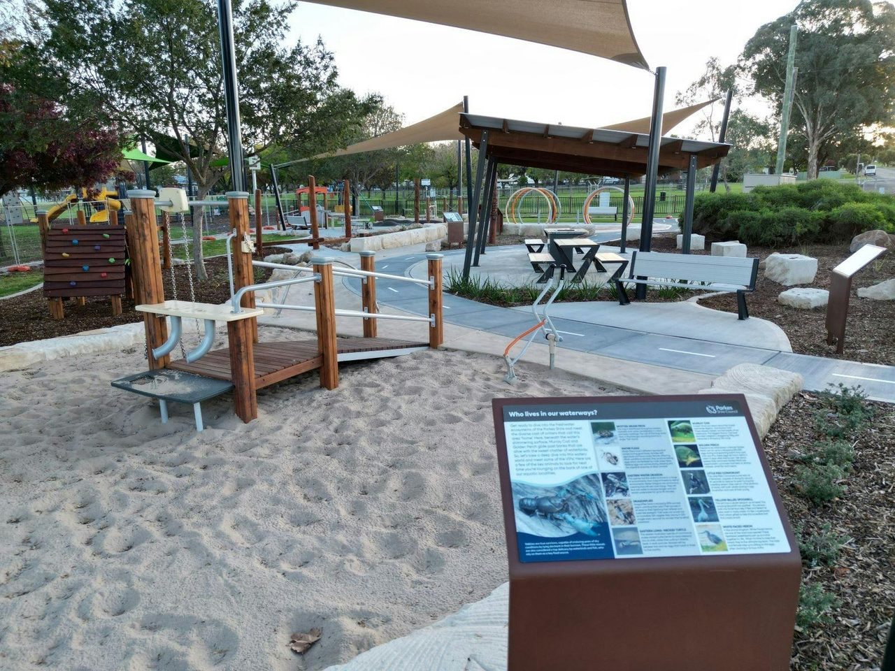 New Ninja Park at Kelly Reserve