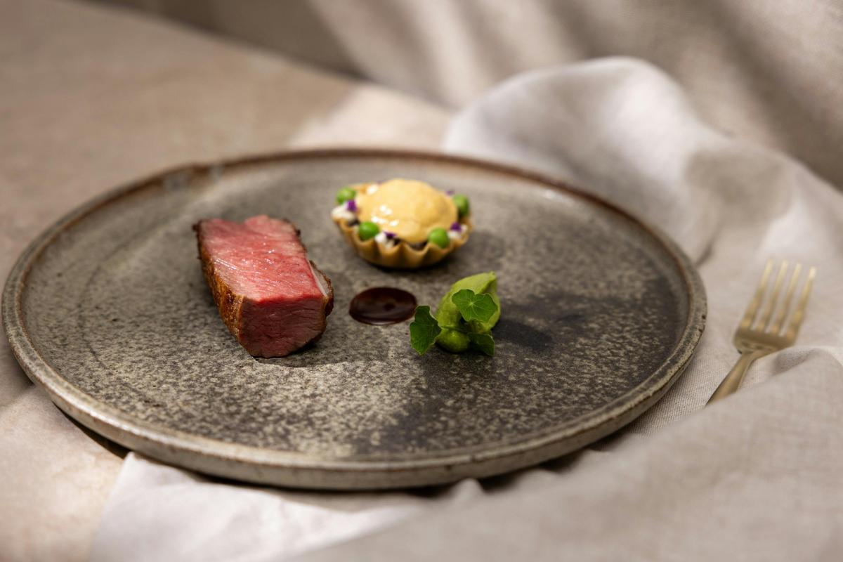Sovereign Lamb - Young Peas, Mint Gel, Goats Cheese