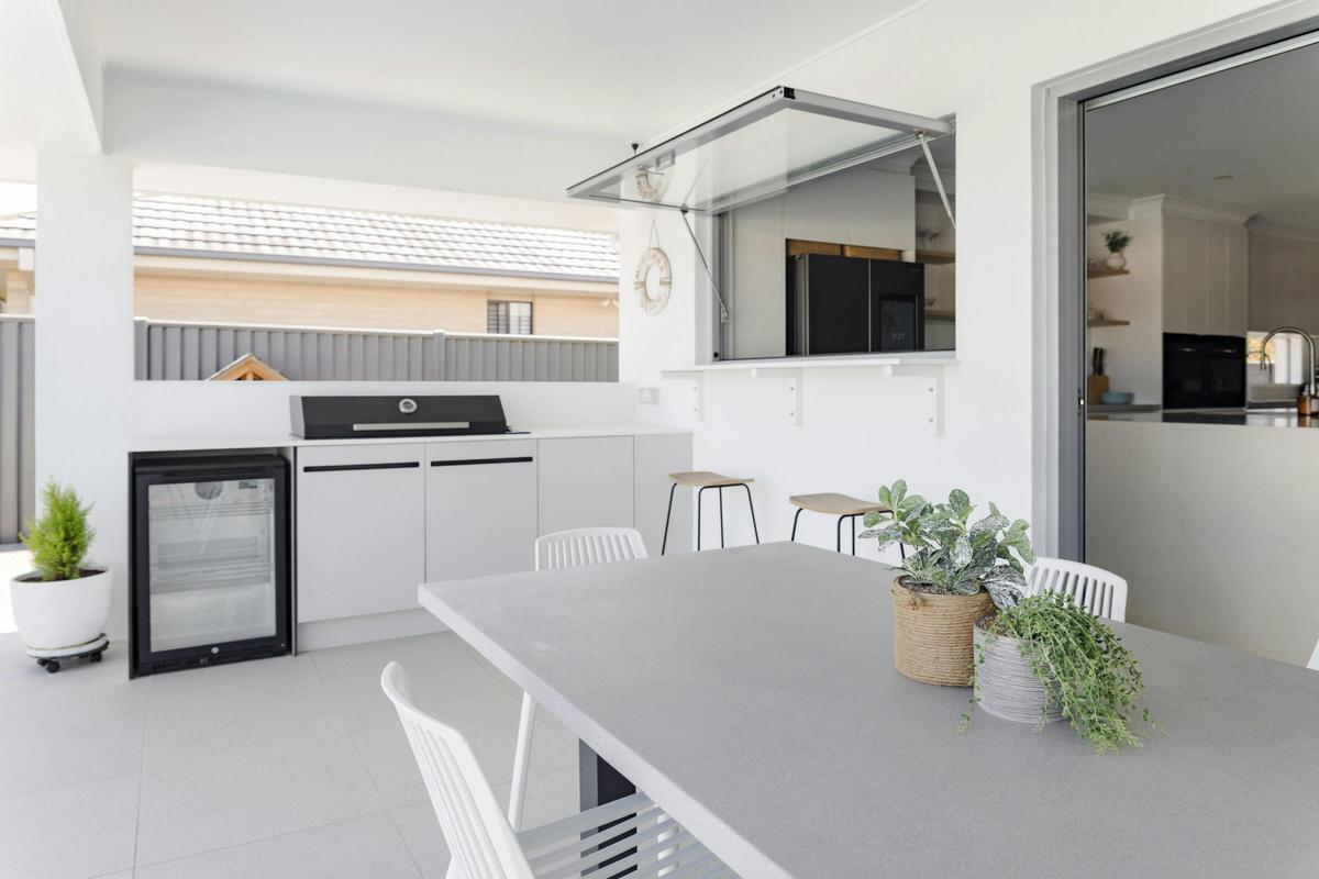 Covered outdoor