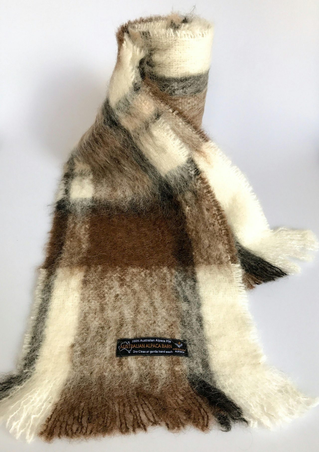 Australian Alpaca Brushed Scarf