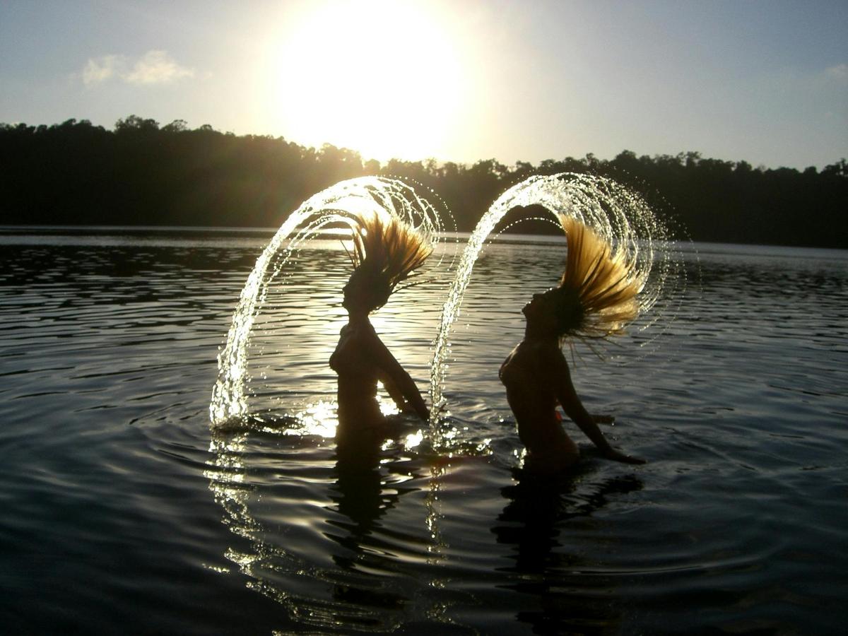 Lake Eacham Hair Flick