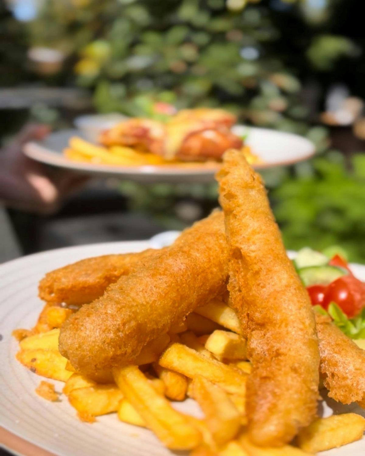 Beerbattered Snapper and Chips
