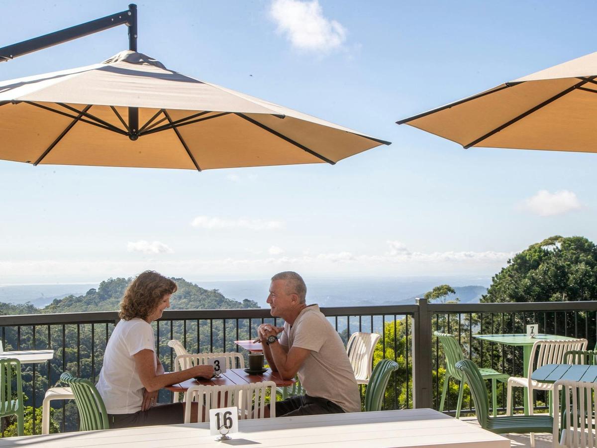 The View on Mount Glorious Couple Enjoying the view
