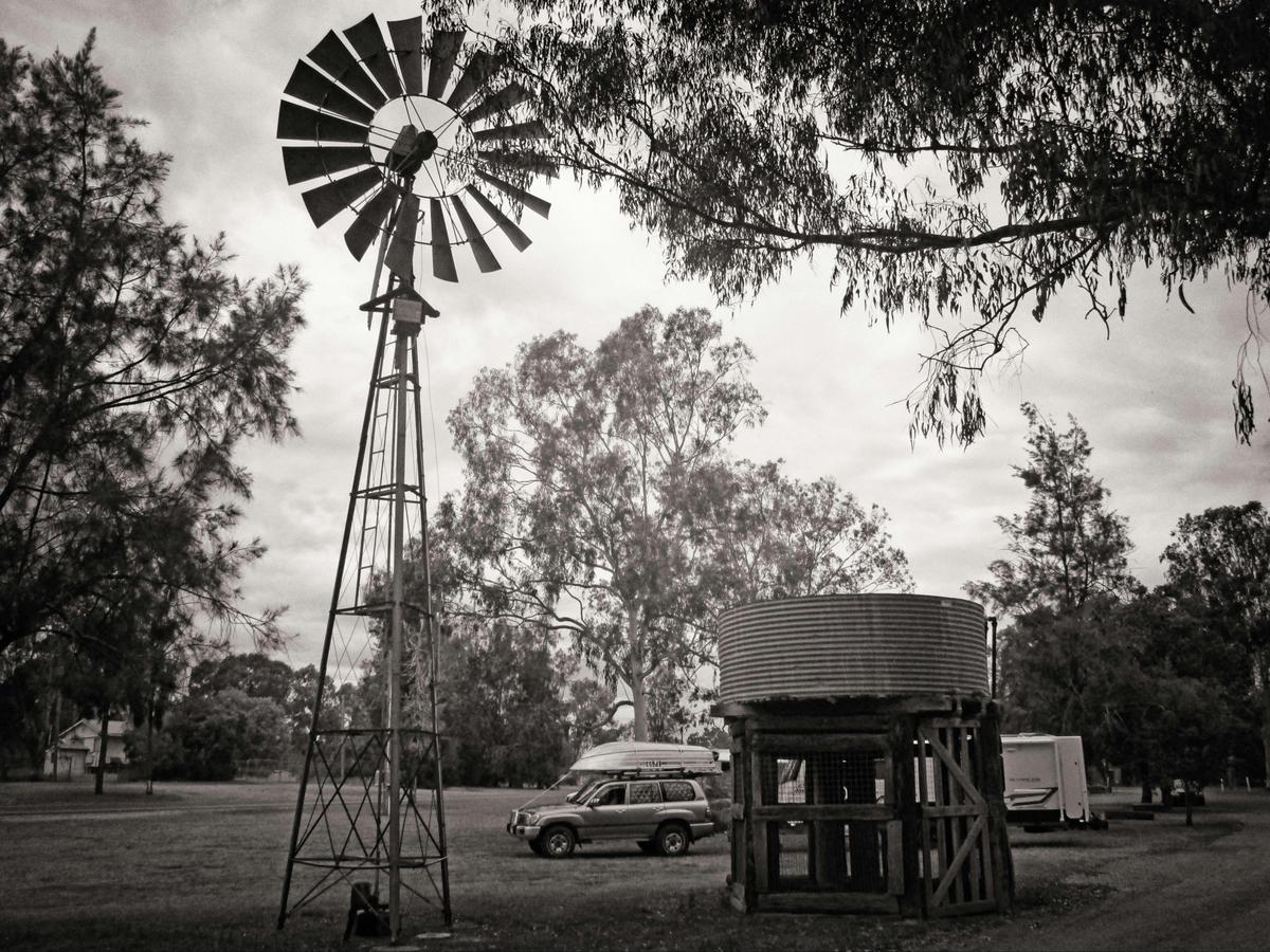 Campers at Tipperary Flats, Nanango