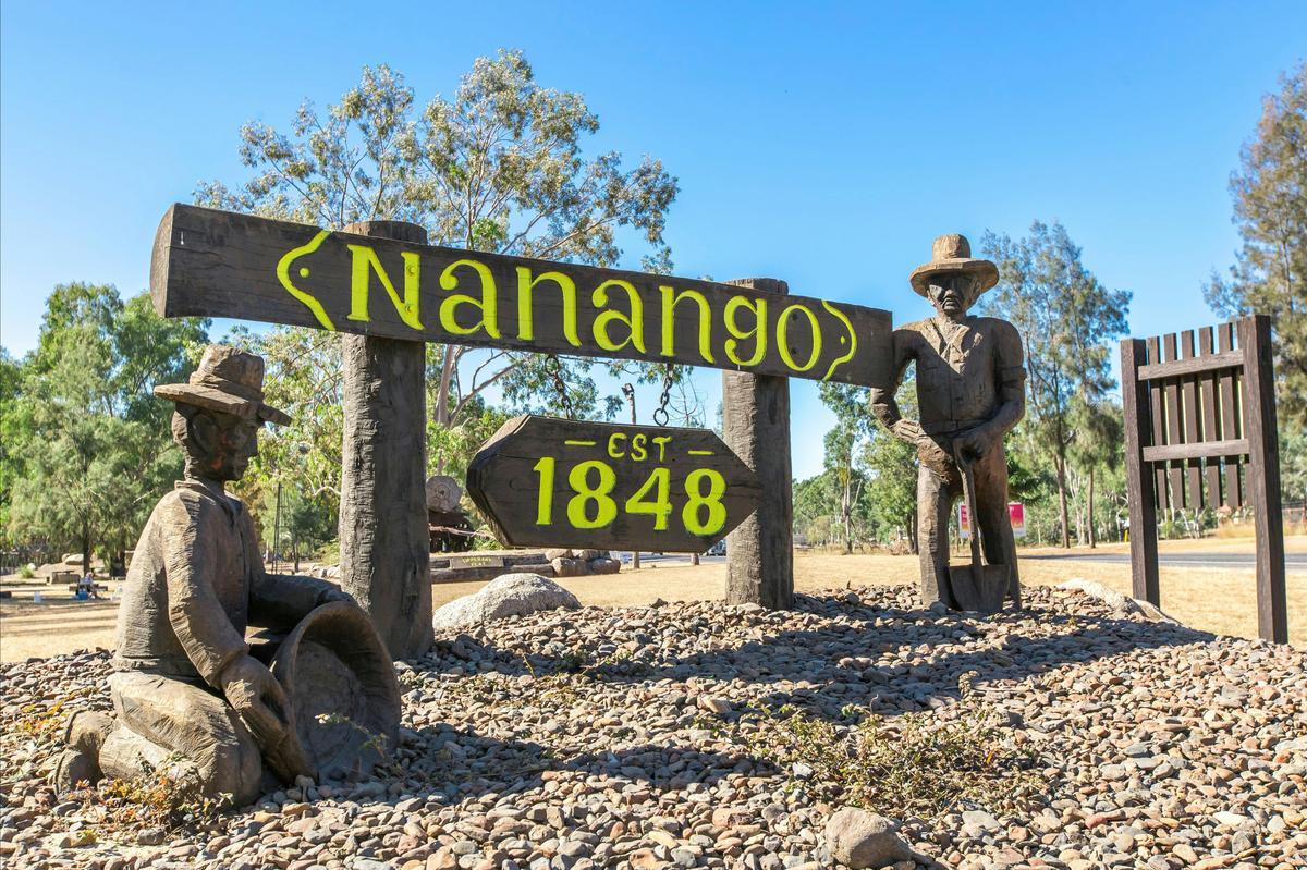 Enterance into Nanango township and into Tipperary Flat