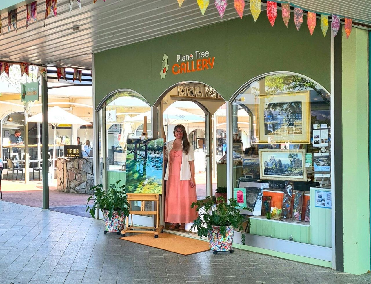 Main street frontage