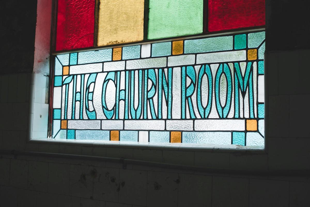 The Churn Room Leadlight Window