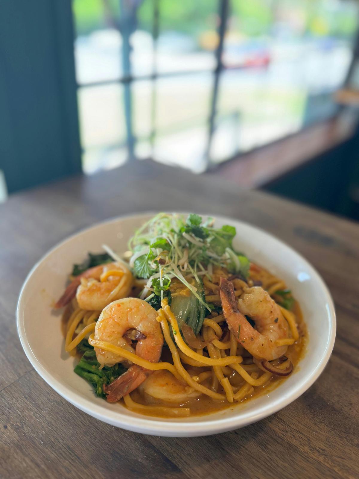 Thai Prawn Noodle Satay